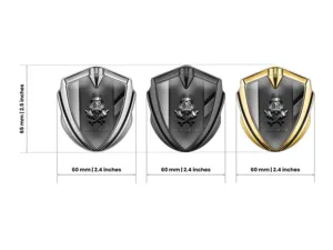 Car Badges Modern Look High-End Metal Style